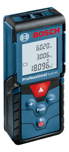 Medidor Láser Bosch Glm 40 Alcance 40m Con Estuche