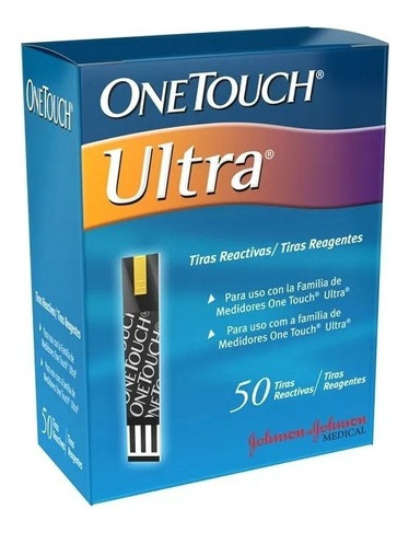 Tiras Reactivas One Touch Ultra Caja Con 50 