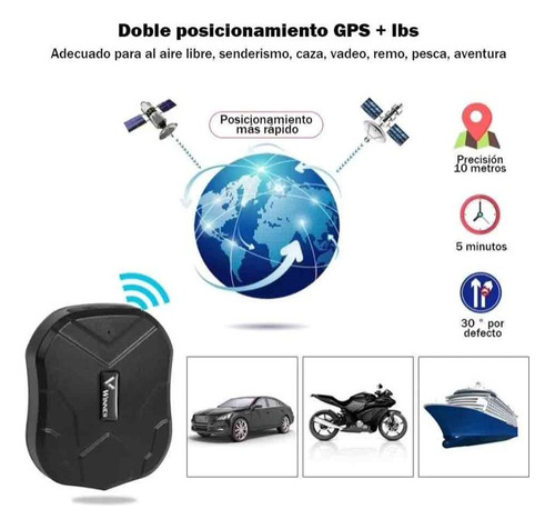 Hongge - Tk905 :rastreador Gps Magnético ,seguridad Y Durabilidad