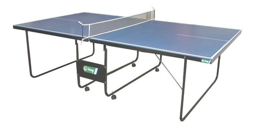Mesa de ping pong KSQ Sisay fabricada en MDF color azul