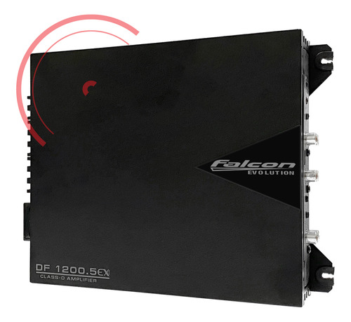 Modulo Amplificador Falcon Df 1200.5 Ex 5 Canais 1200 Rms