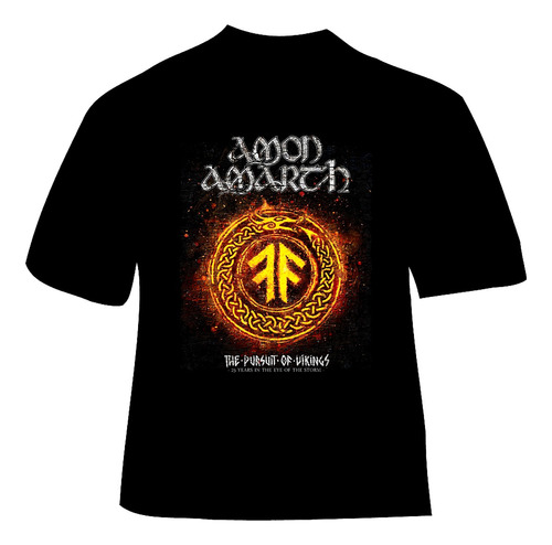 Polera Amon Amarth - Ver 09 - The Pursuit Of Vikings