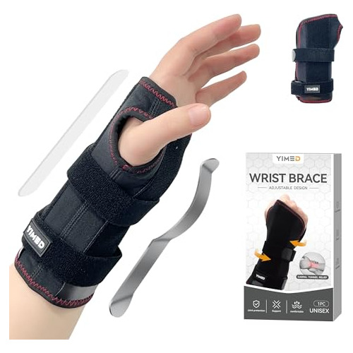 Yimed Adjustable Wrist Brace Night Support For Carpal Tunnel