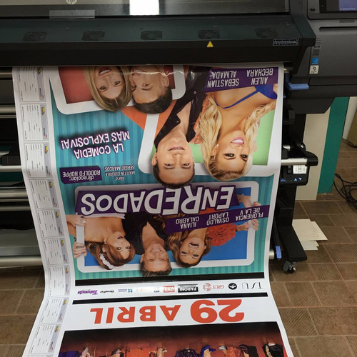 Plotter Impresion Latex M2 Lona Vinilo Gigantografia Banner