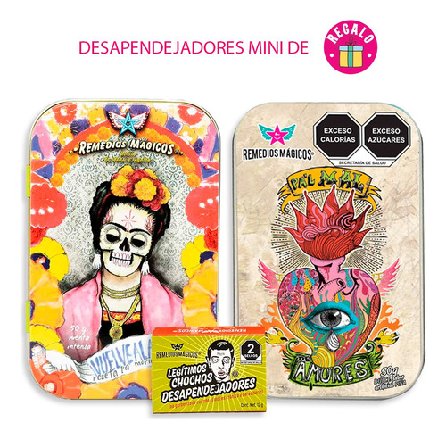 Set De Regalo Lata Dúo Pal Mal De Amores + Vuelve A La Vida