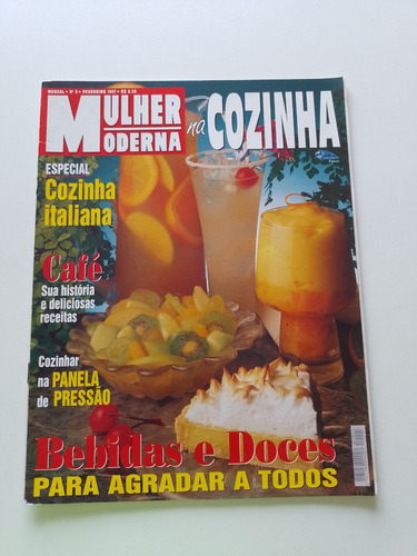 Revista Mulher Moderna Na Cozinha Especial  Italiana X413