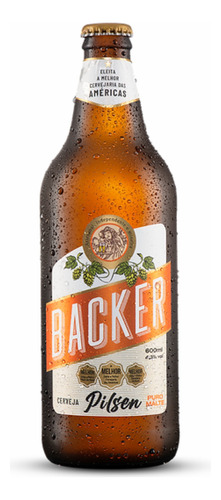 Kit Exclusivo Com 03 Cervejas Artesanais Backer Pilsen