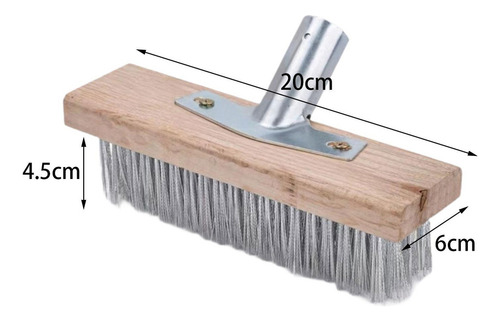 Cepillo Resistente De Acero Inoxidable Para Limpieza De