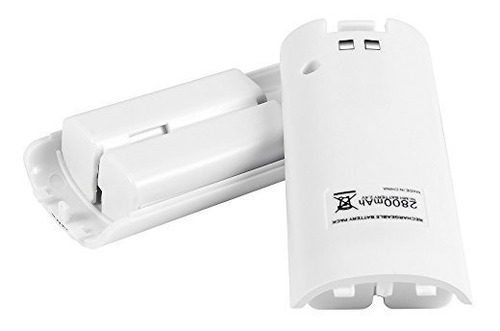 Paquete De Baterías Para Los Controles Remotos De Wii, Lavuk