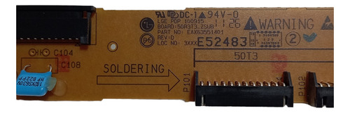 Placa Zsub Para Tv 50pt250b Eax63551401 Buffer