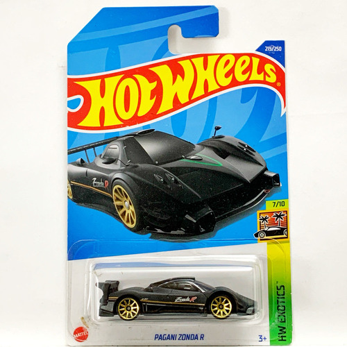 Carrito Hot Wheels Pagani Zonda R Hw Exotic