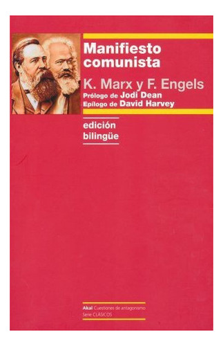 Manifiesto Comunista Ed Bilingue 9788446046776