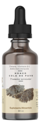 Extracto Hongo Cola De Pavo - 30 Cc - Ultraconcentrado 2:1