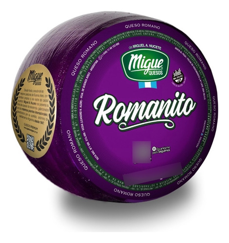 Queso Romanito Migue ( 5 Meses ) Sin Tacc