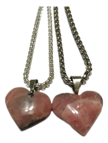 Rodocrositas Talladas Corazón Y Gota Piedra Argentina 
