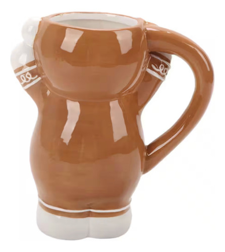 Taza Bolo Marrón Claro Oso De Jengibre (Usado)