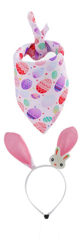 Bandana Para Perros, Bufanda Triangular Para Perros, S Rosa