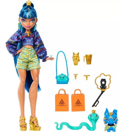 Muñeca Monster High Fabulous Pets Cleo De Nile