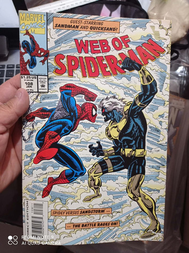 Cómic Marvel En Inglés Web Of Spiderman No.108