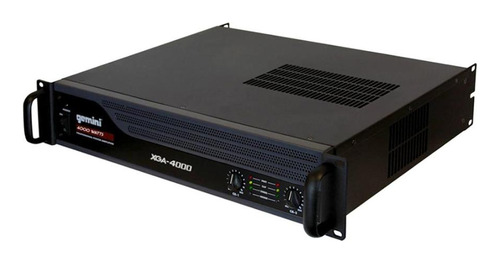 Amplificador De Potência 4000w Gemini Xga-4000 Cor Preto Potência de saída RMS 700 W