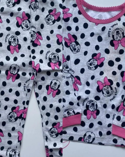 Pijama De Minnie Mouse De Caritas