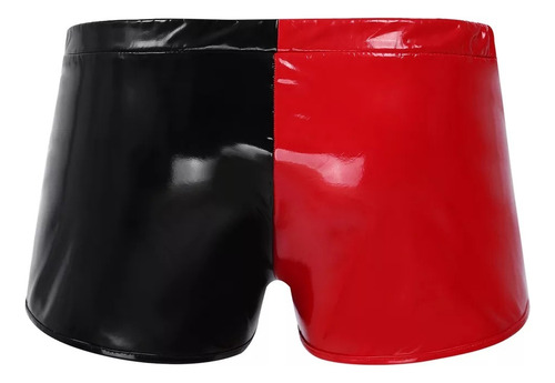 Pijama Sexual Sexy Para Hombre Tipo Bóxer De Cuero Con Crema