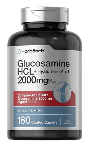 Glucosamina Hcl | 2000mg | 180u