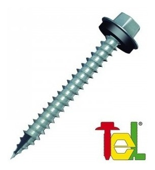 Tornillo Autoperforante Tel Hex Chapa-madera 14 X 2 1000u