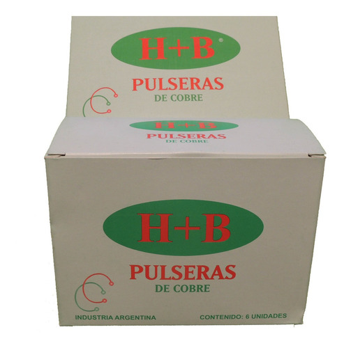 Pulseras De Cobre H + B - Modelo Clásica - Precio Por Mayor
