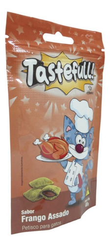 Kit 2 Hana Tastefull Nuggets Para Gatos Frango Assado 40g