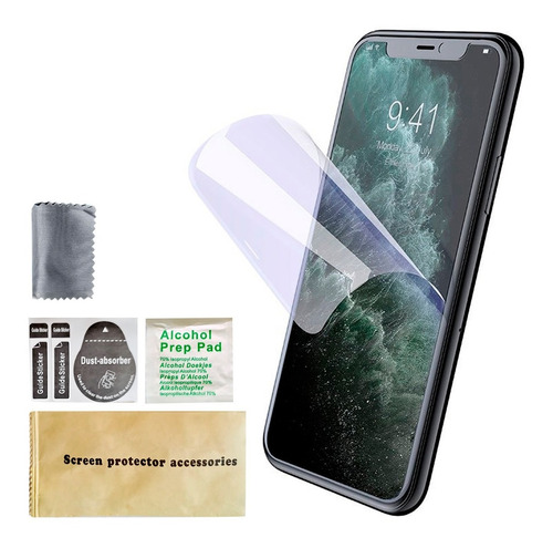 Film Protector Hidrogel iPhone 12  + Kit De Instalación
