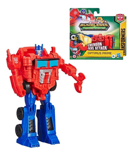 Cyberverse Un Paso Bumblebee Transformers - Optimus Prime