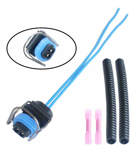 Diesel 2 Cable Inyector Conector Pigtail Arnés Se Adapta For