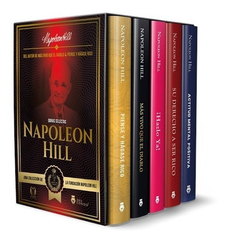 Obras selectas de Napoleon Hill, de Napoleon Hill. Editorial Del Fondo, tapa blanda en español, 2022