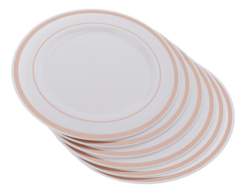 Nuevo 6pcs S De Plástico Desechables Vajilla 7.5 Pulgadas