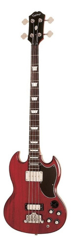 Bajo Electrico EpiPhone Eb3 Cherry Color Rojo