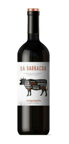 Vinho Espanhol La Barbacoa Tempranillo 750ml