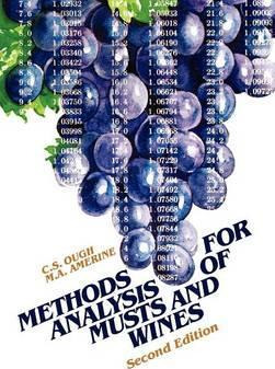 Libro Methods Analysis Of Musts And Wines - Maynard Andre...