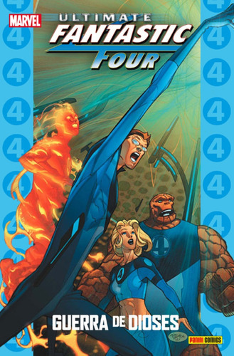 Ultimate Fantastic Four 06 Guerra De Dioses, De Mike Carey. Editorial Panini Marvel España, Tapa Blanda, Edición 1 En Español, 2016