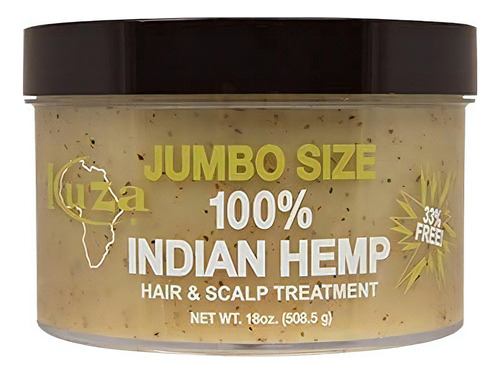 Kuza Indian Hemp Jumbo Tratamiento Para El Cabello Y El Cuer