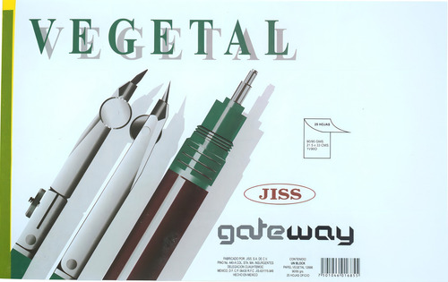 Albanene Jiss Gateway cor Albanene, 21,5 cm de largura x 33 cm de comprimento x unidade