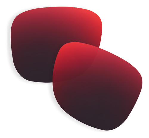 Lentes Para Justin Rb4165l - 55mm - Polarizada Cor Dark Ruby