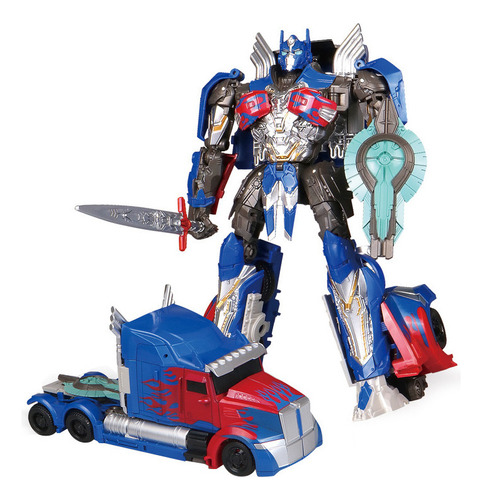 Transformers Optimus Prime Dark Edition Deformable Miniatura