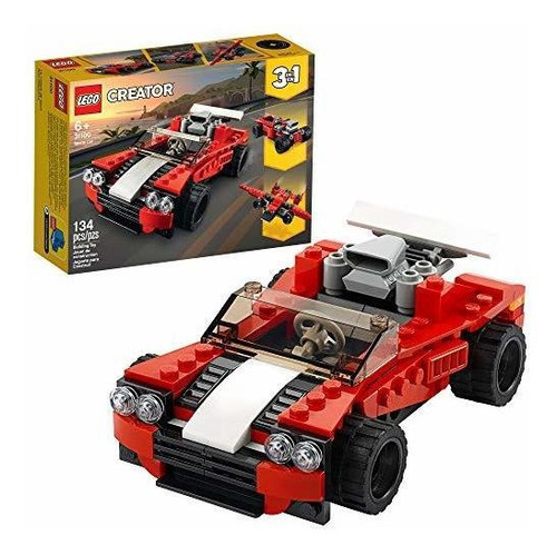 Kit De Construccion Lego Creator 3in1 Sports Car Toy 31100,