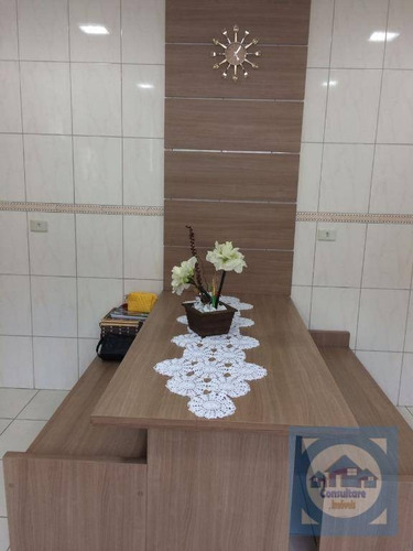 Imagem 15 de 28 de Casa Com 3 Dormitórios À Venda, 128 M² Por R$ 477.000,00 - Santa Maria - Santos/sp - Ca0420