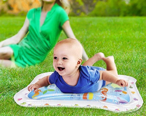 Set 2 Tapete Alfombra Juego Inflable Bebe Divertido Lau