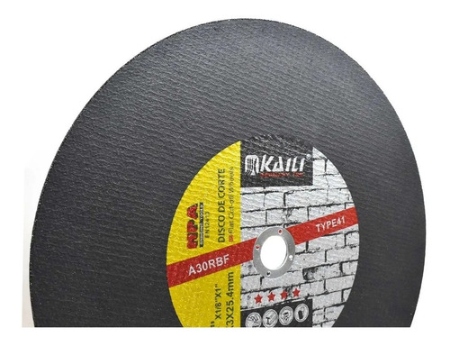 Disco Corte Metal 14 3mm Para Sensitiva Kl-173 - Tyt