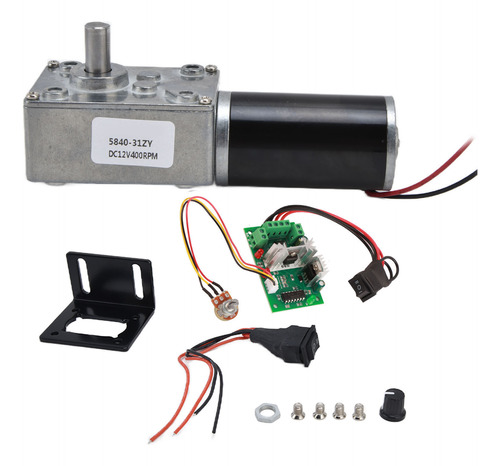 Eje Del Motor De Engranajes Dc12v Con Engranajes, Reducción