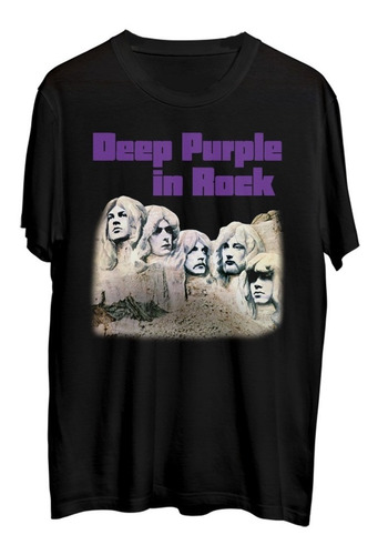 Deep Purple . In Rock . Hard Rock . Polera . Mucky