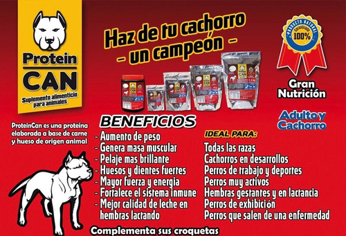 Proteína Para Perro 1.5 Kg